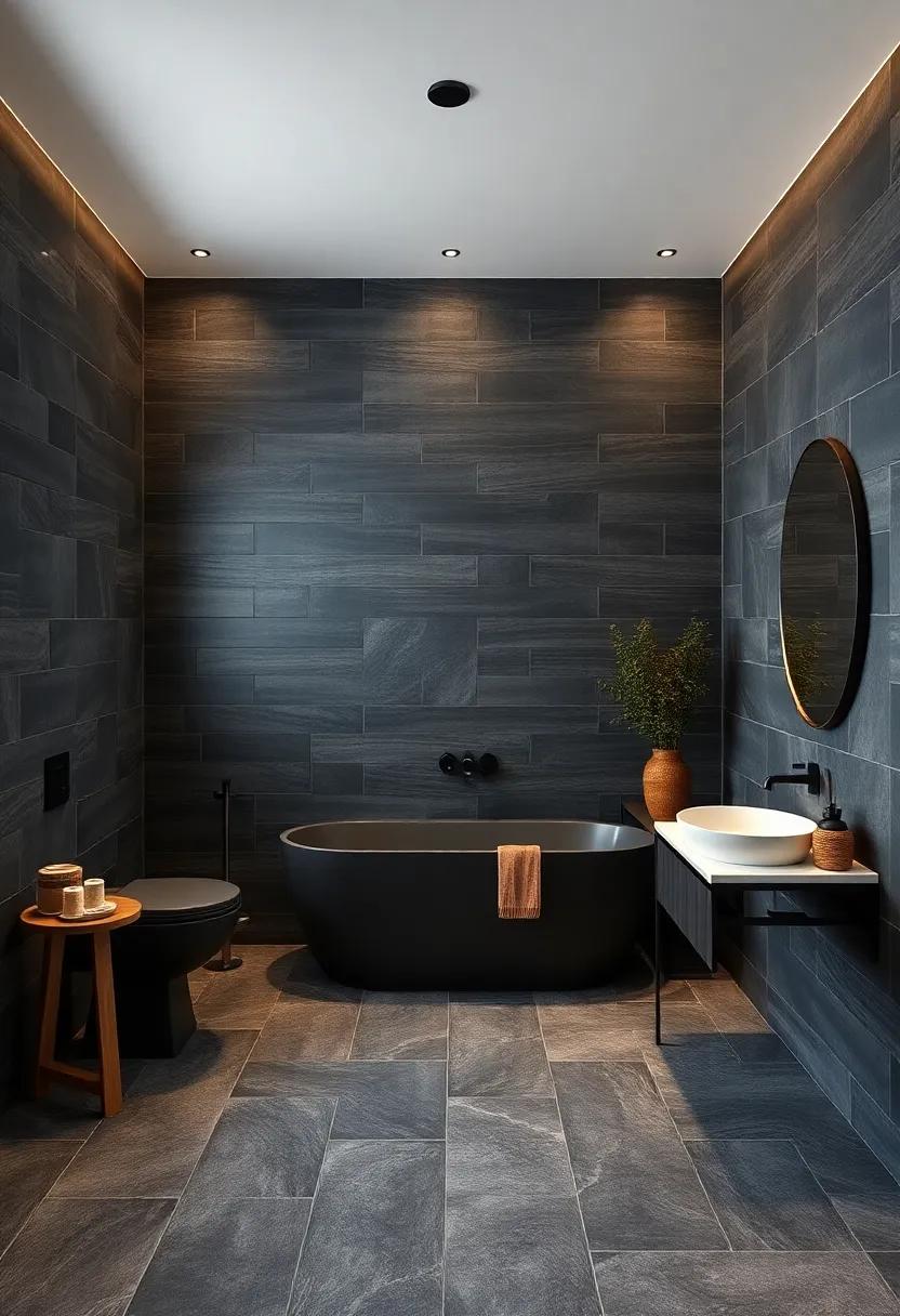 Unexpected Combinations: Pairing Dark Tiles with⁤ Unusual Decor Themes