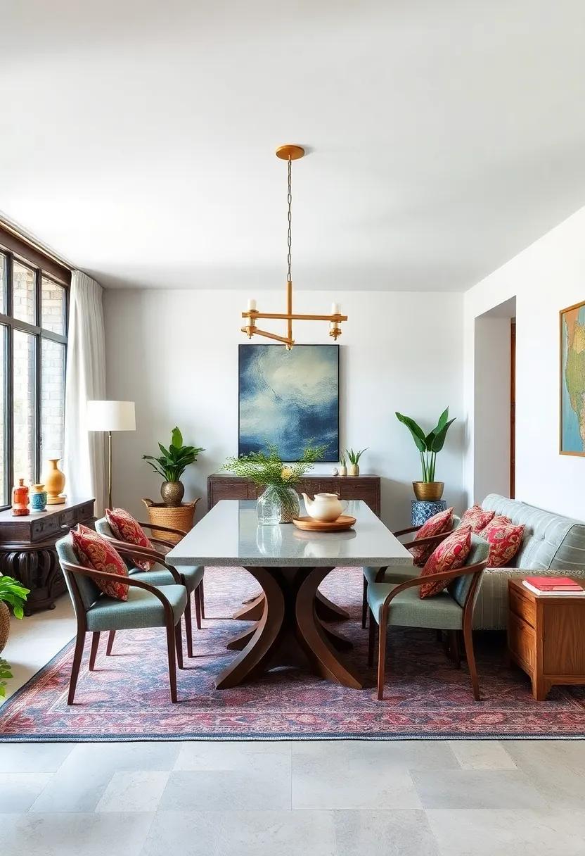 Incorporating Travel Finds for a Globally Inspired room