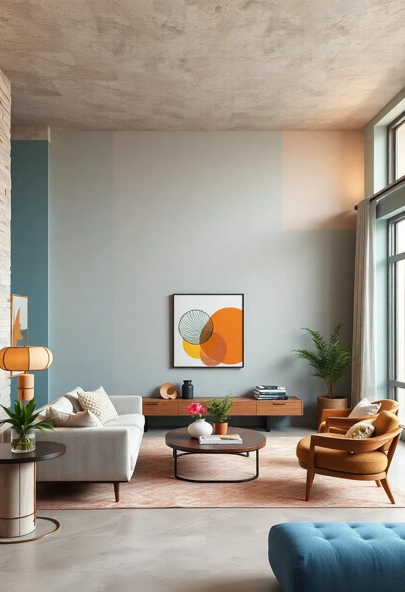 Ombre Effects: Gradually blend ‍colors from light to ‌dark for a stylish and sophisticated gradient look across your walls
