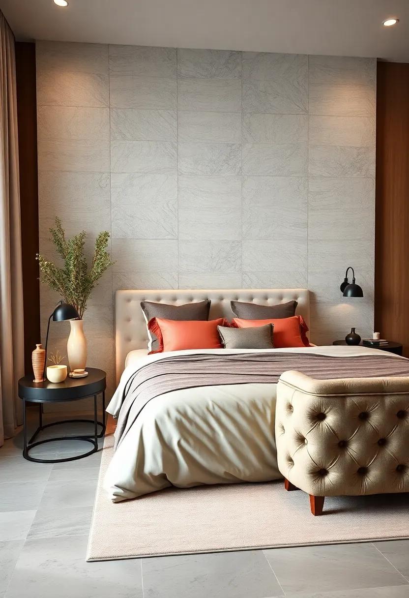 Create Balance with ⁤Tufted Side Tables in​ Your Bedroom
