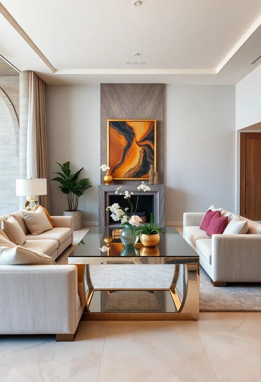 Consider a⁢ Statement Mirrored Console Table: ⁣Place it ⁢in an ⁢entryway ⁣or ⁢behind a ⁢sofa for ​added elegance and functionality