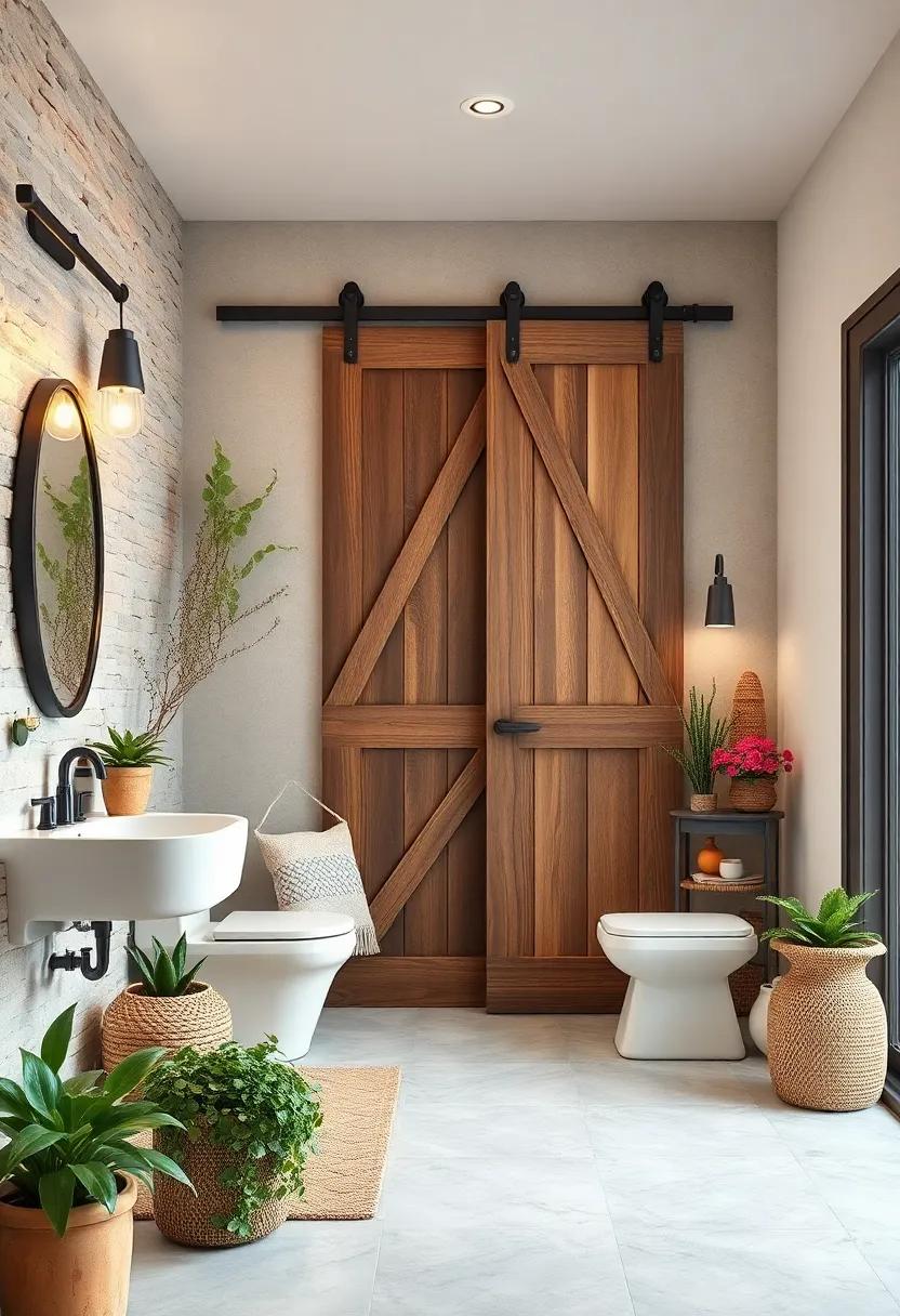 Inspired ⁤by Nature: Take ‍cues from nature ‍for your barn door decor, ⁣integrating plants or natural‌ elements that ⁣resonate with a rustic aesthetic
