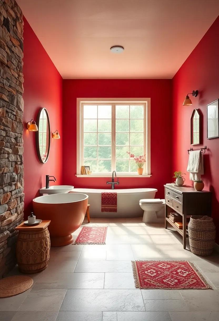Canyon Red: Capture the essence of rustic charm ⁤with a deep canyon red that brings warmth⁤ and invites a cozy atmosphere
