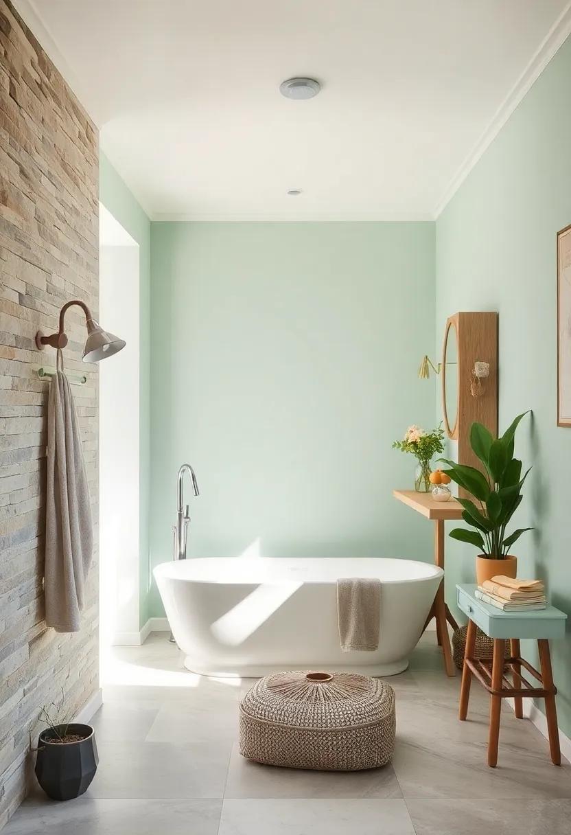 Creamy Mint: Capture a fresh, clean feel with a creamy ⁣mint that balances modernity and vintage ⁢charm for a rejuvenating atmosphere