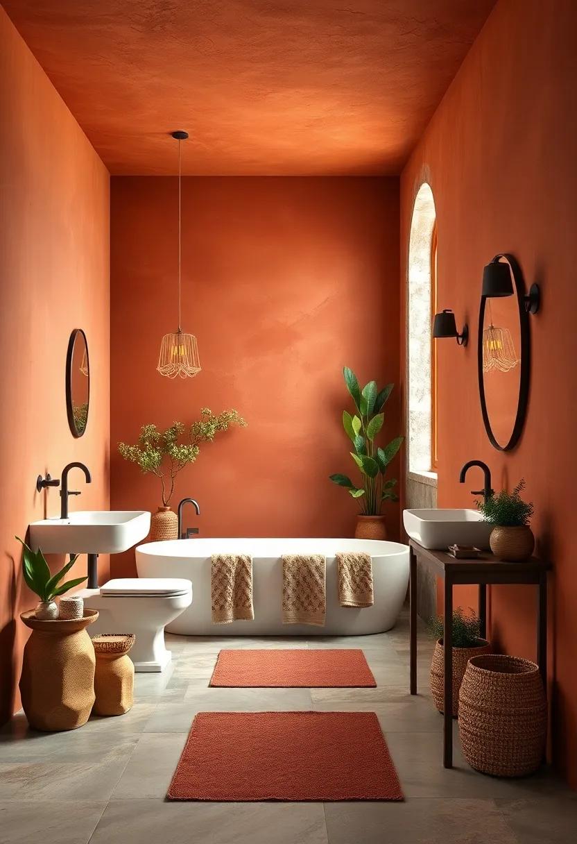 Terracotta: Embrace earthy elements with⁣ terracotta ⁢that brings warmth and creates an organic feel, reminiscent of sun-soaked rustic homes