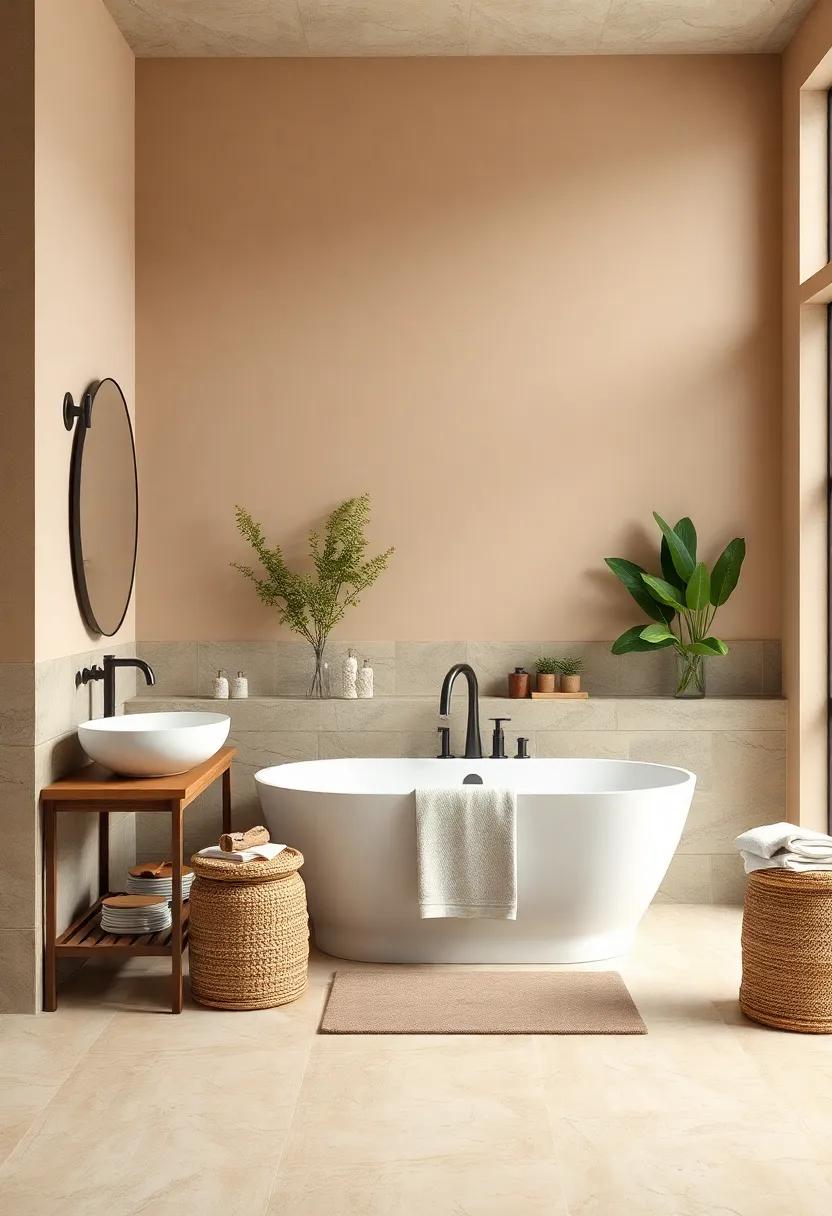 Warm Beige: Opt for a‌ cozy beige that creates a warm, inviting atmosphere ⁤perfect for relaxing soaks after a long day