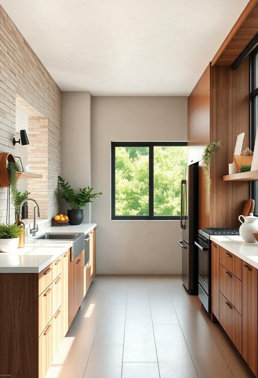 Incorporate Natural​ Elements: ⁤Use ⁤wood finishes,stone countertops,or indoor plants to bring a touch ⁤of​ nature into your‍ culinary space