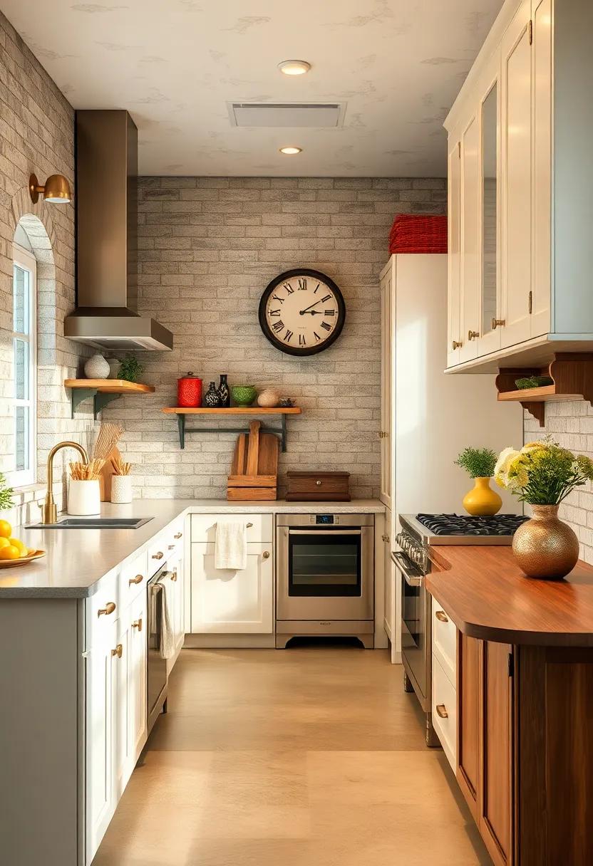 Introduce a Vintage Touch: Incorporate vintage ⁣finds, like an antique ⁤clock or retro appliances, to‍ add charm and nostalgia to your⁤ kitchen
