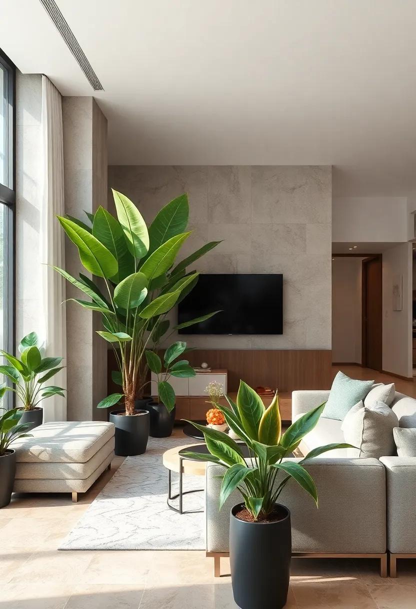 Dracaena:⁣ With ‌its sculptural​ form and varied leaf colors, Dracaena‌ makes a striking statement ⁤and adds‌ a splash of color