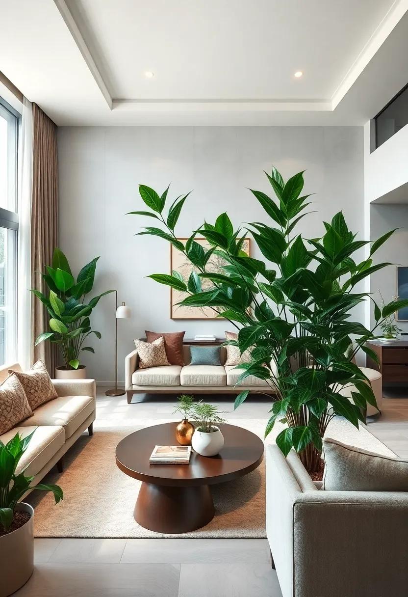 Chinese Evergreen: With its striking leaf ⁣patterns and easy⁢ care, this‍ plant effortlessly adds color⁤ and interest to⁣ any high-end setting