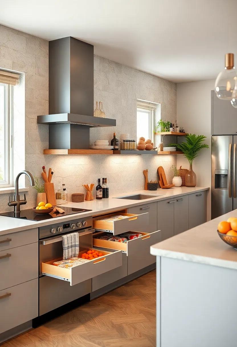 Incorporate Pull-Out Drawers ​in Cabinets for Effortless⁤ Access to ​Ingredients
