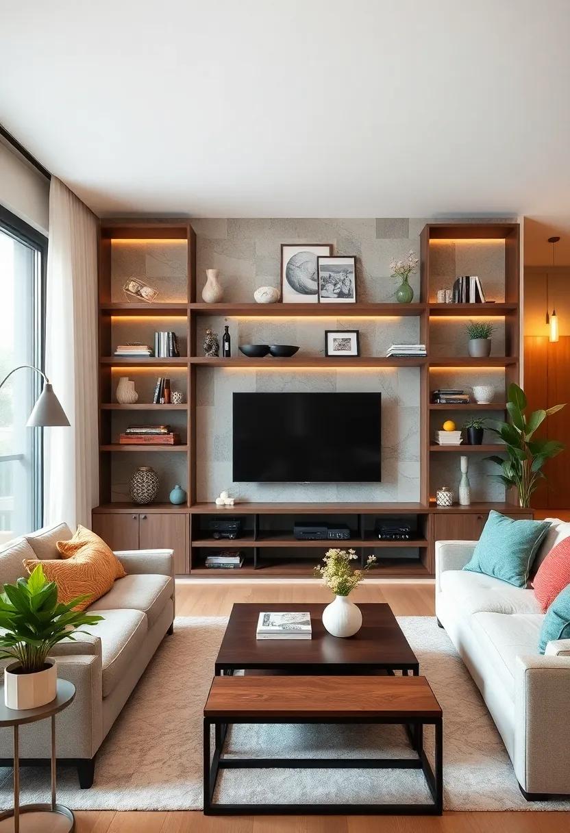 Personalization Projects: Adding Character to Your Living⁣ Room Shelving