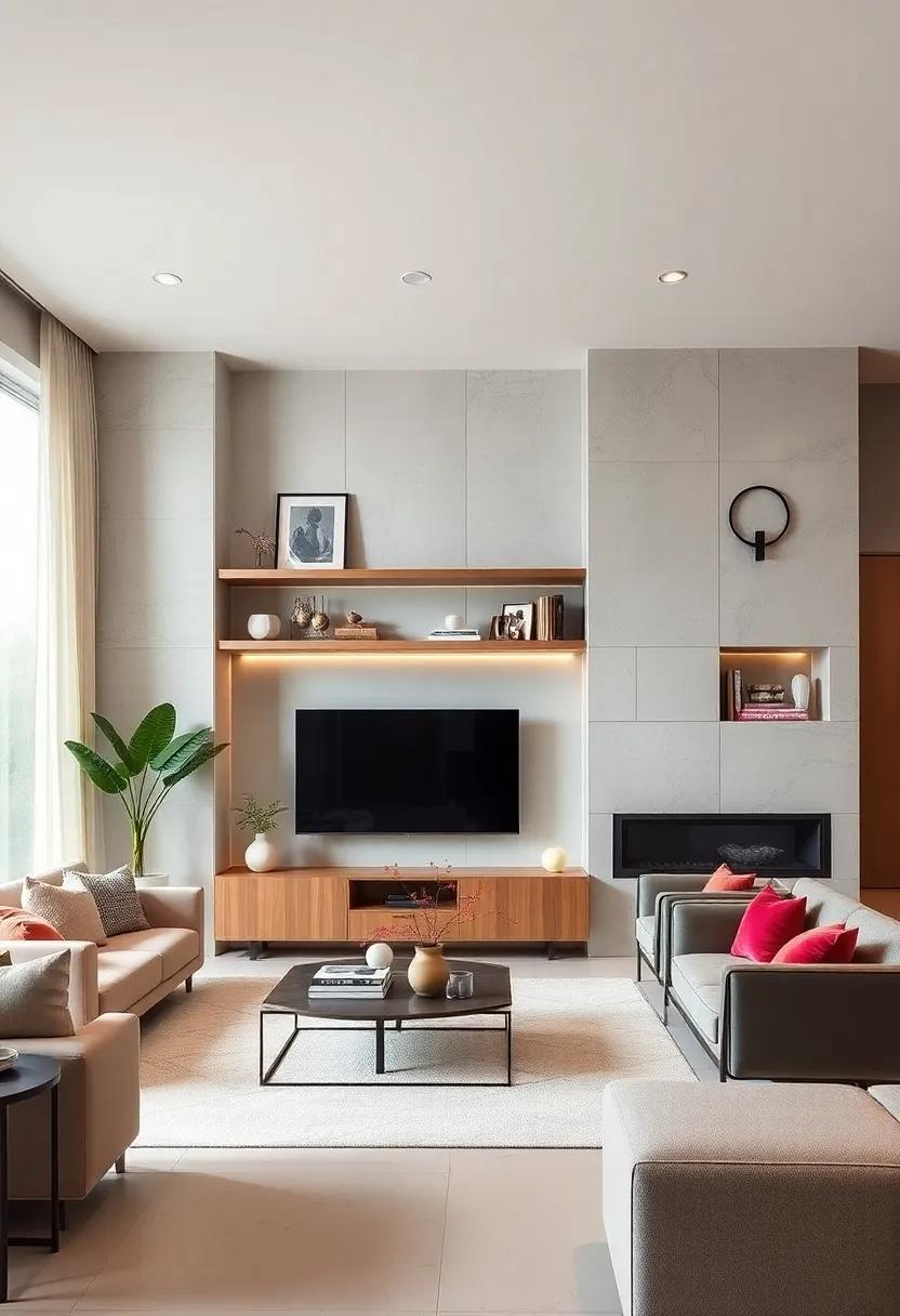 Navigating​ Size: ⁣Adjusting‍ built-In Media Storage to Fit Your⁣ Room’s Scale