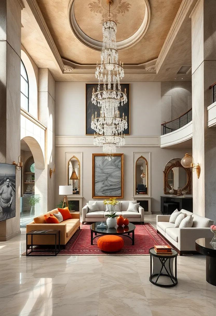 The Allure of⁤ Crystal‌ Chandeliers ​Illuminating Luxurious Interiors