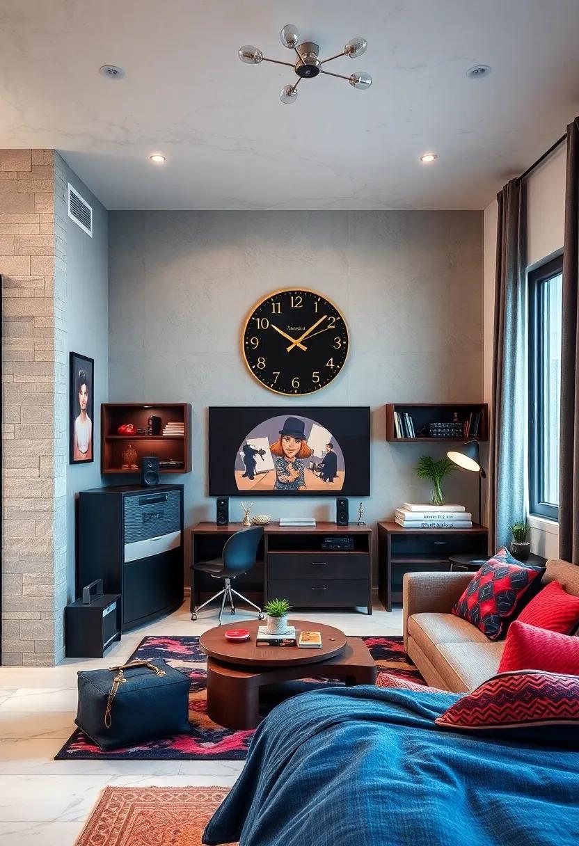 Creative Clock: ​Replace the traditional clock with one featuring a ⁣record‍ or speaker design that reminds him of the ‍time while⁤ celebrating his passion