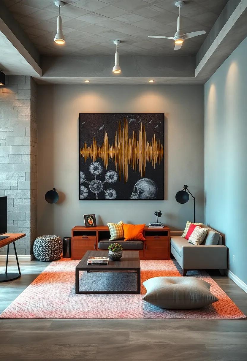 Soundwave Art: Create a custom piece of art that visually ‍represents the soundwaves of his favorite songs, blending personal expression with decor