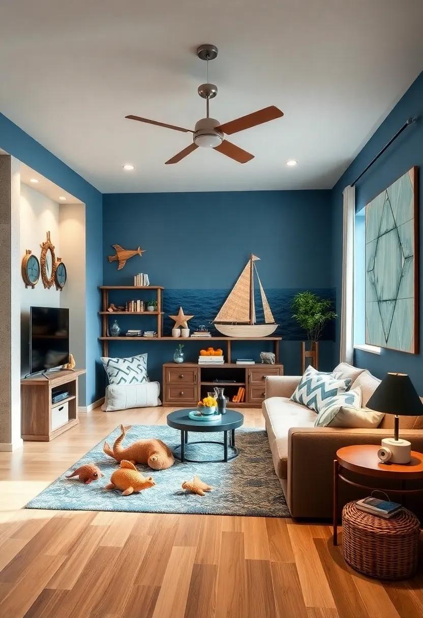 Marine Life Figurines: Incorporate playful marine animal figurines to ignite your‌ little one’s imagination while adding a cute decor element