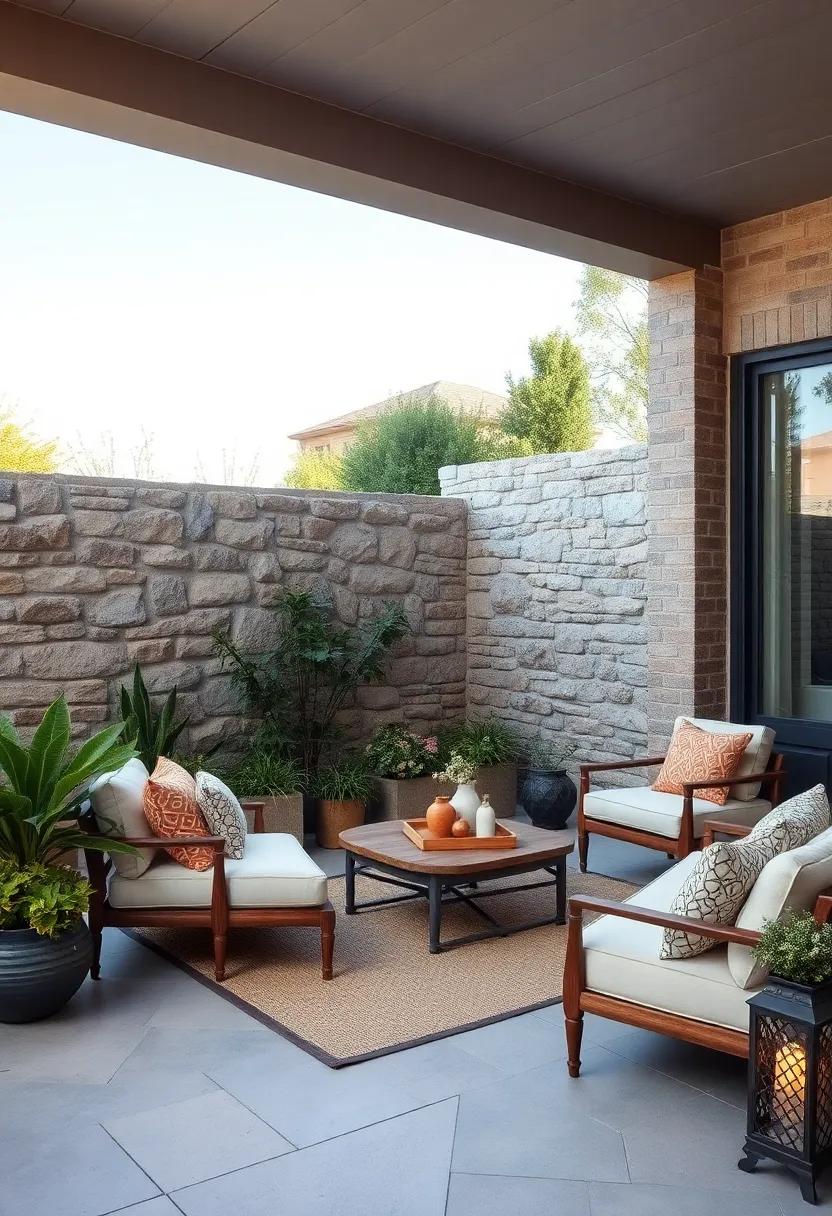 Natural Stone⁤ Wall: Construct a natural stone wall as a stunning⁣ backdrop for⁣ your garden,creating privacy⁣ and‍ an‍ earthy⁣ texture‍ to complement your ​greenery