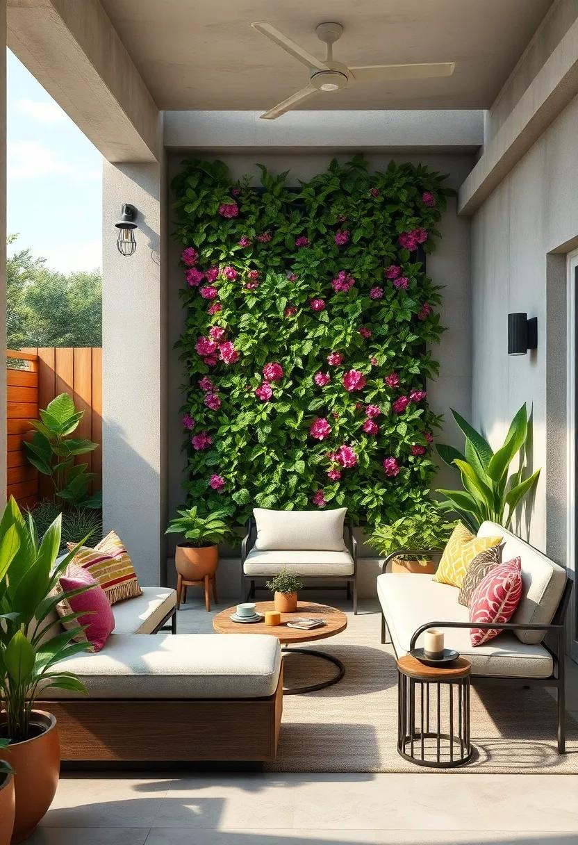 Vertical Garden wonders: Maximize​ space and bring nature‌ closer with⁣ a vertical garden filled⁤ with vibrant flowers,⁣ herbs, or succulents cascading down your⁤ walls
