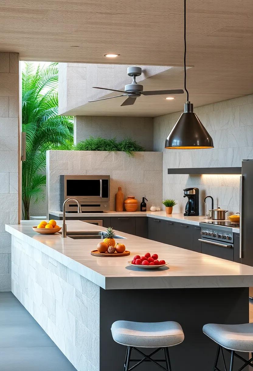 Multi-Level Counters: Elevate your⁢ design with multi-level‌ counters to define cooking⁣ zones, ⁤creating ⁤both⁣ functional space and aesthetic interest