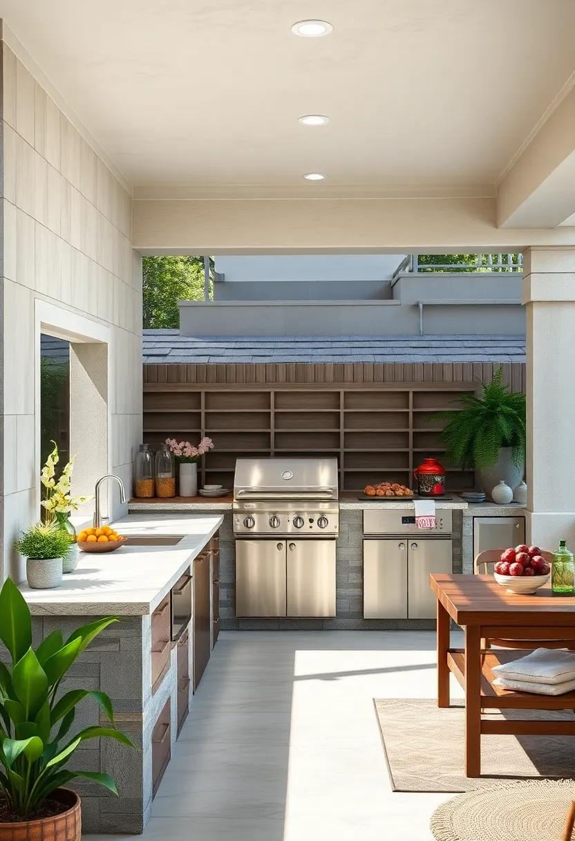 Seamless Installations: Choose countertops ‌that can be installed seamlessly with⁢ outdoor ‌grills, ‌enhancing a polished and professional ⁤look