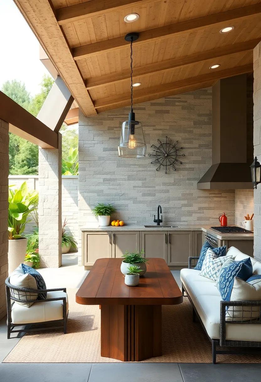 Beautiful Backsplash:⁢ Design a stunning backsplash​ using tile‌ or stone that serves as both a protective layer and a visual delight