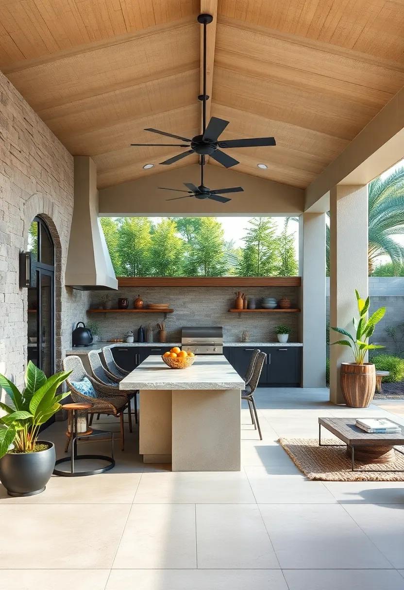 Food Prep Island: Extend your‍ kitchen space ⁤with a ⁤large food prep island for cooking and entertaining while enjoying fresh air