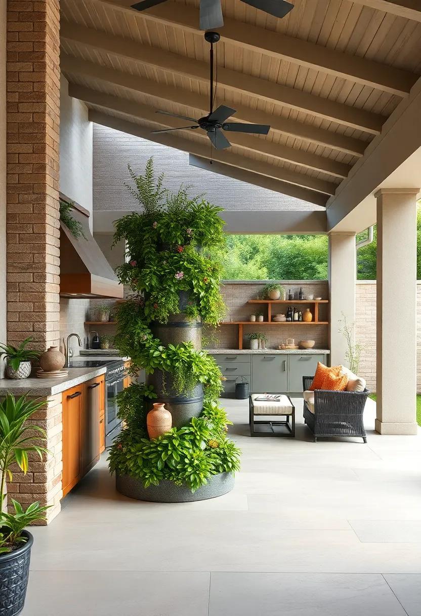Herb ​Spiral:‌ Incorporate a‍ spiral herb garden⁤ for easy access‌ to fresh herbs to elevate your ⁤culinary creations