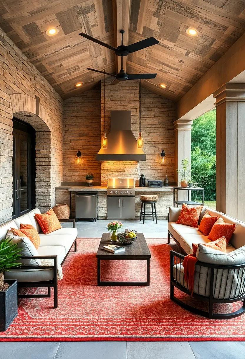 Outdoor⁣ Rugs: Add texture​ and ⁢warmth with outdoor rugs that define spaces ⁣while ⁤withstanding the rigors of outdoor ​life