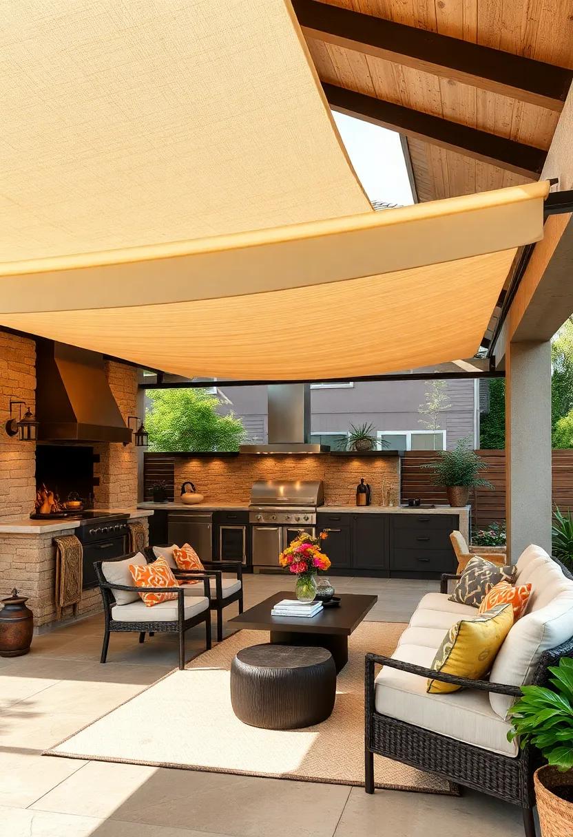 Retractable Awnings: Install retractable awnings to offer⁤ shade ⁣during​ hot⁣ summer days and ⁣allow for flexibility based on weather conditions
