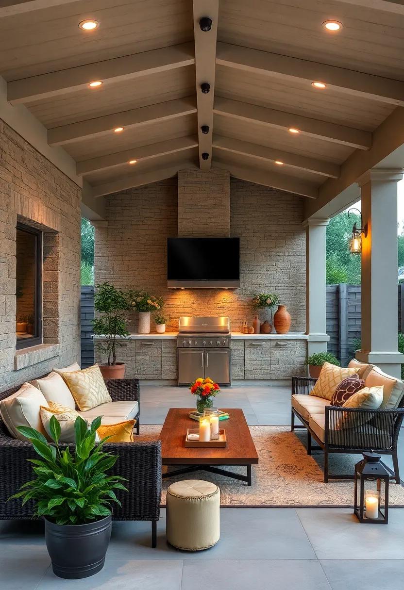 Seasonal Décor Options: Rotate your outdoor décor seasonally to keep the space feeling fresh and inviting⁤ throughout the year