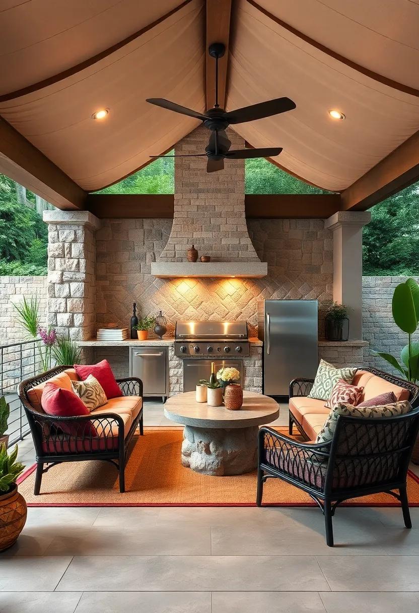 Charming Decor Ideas That ‌Transform Your Outdoor‍ Kitchen Gazebo Into‌ a Culinary Oasis