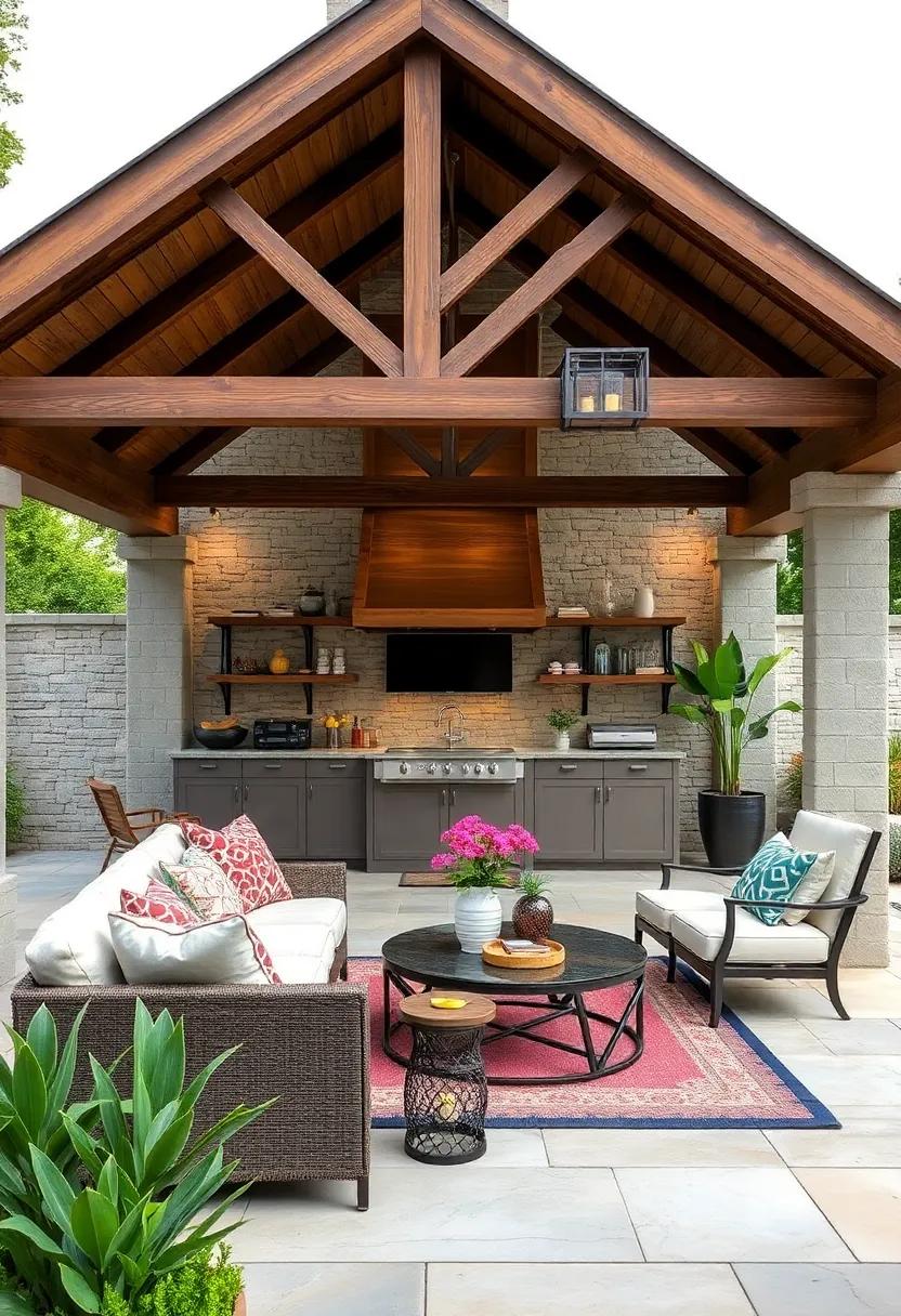 Transforming ‌Your outdoor ⁢Space With an Enchanting‍ Outdoor Kitchen Gazebo Design