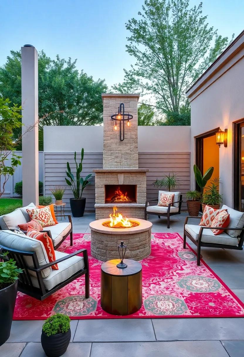 Outdoor ⁢Rugs: Define your⁣ patio space⁤ with⁤ vibrant‌ outdoor rugs‍ that not⁤ only add style but also provide comfort underfoot,⁤ setting the stage for all⁢ your outdoor gatherings