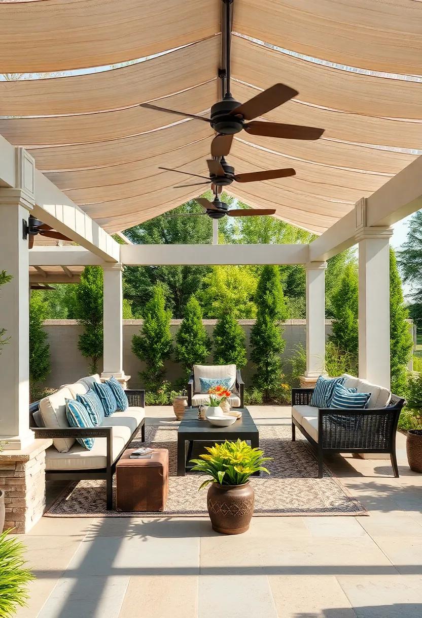 Celebrate the great ⁣outdoors with a multifunctional gazebo designed for both lounging ⁤and⁣ dining, featuring retractable screens to⁣ keep bugs at bay while‍ enjoying fresh air