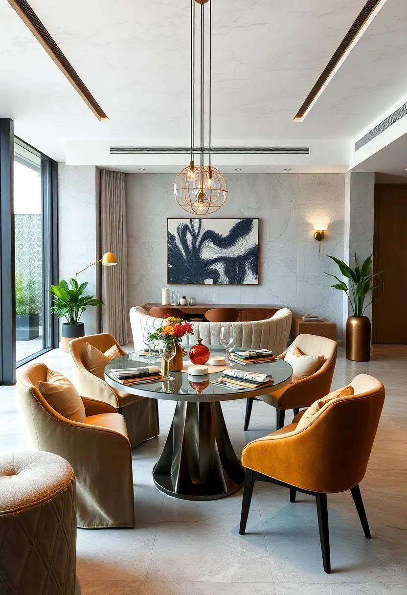Luxurious Dining Settings That Mix Comfort with⁢ Exquisite Style