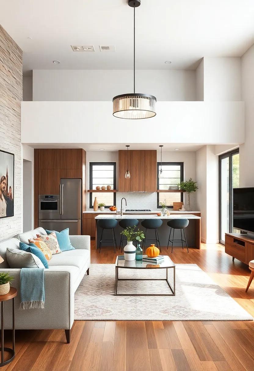 Install a statement‍ Lighting⁤ Fixture: Highlight the area with a bold chandelier or a modern pendant that draws the eye and adds ​character