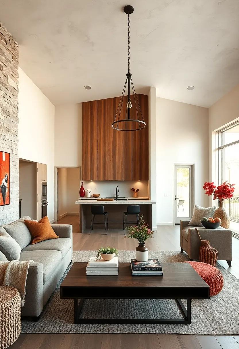 Play with Textures: Layer different materials like wood, metal, and fabrics to add depth and interest while keeping the‌ design cohesive