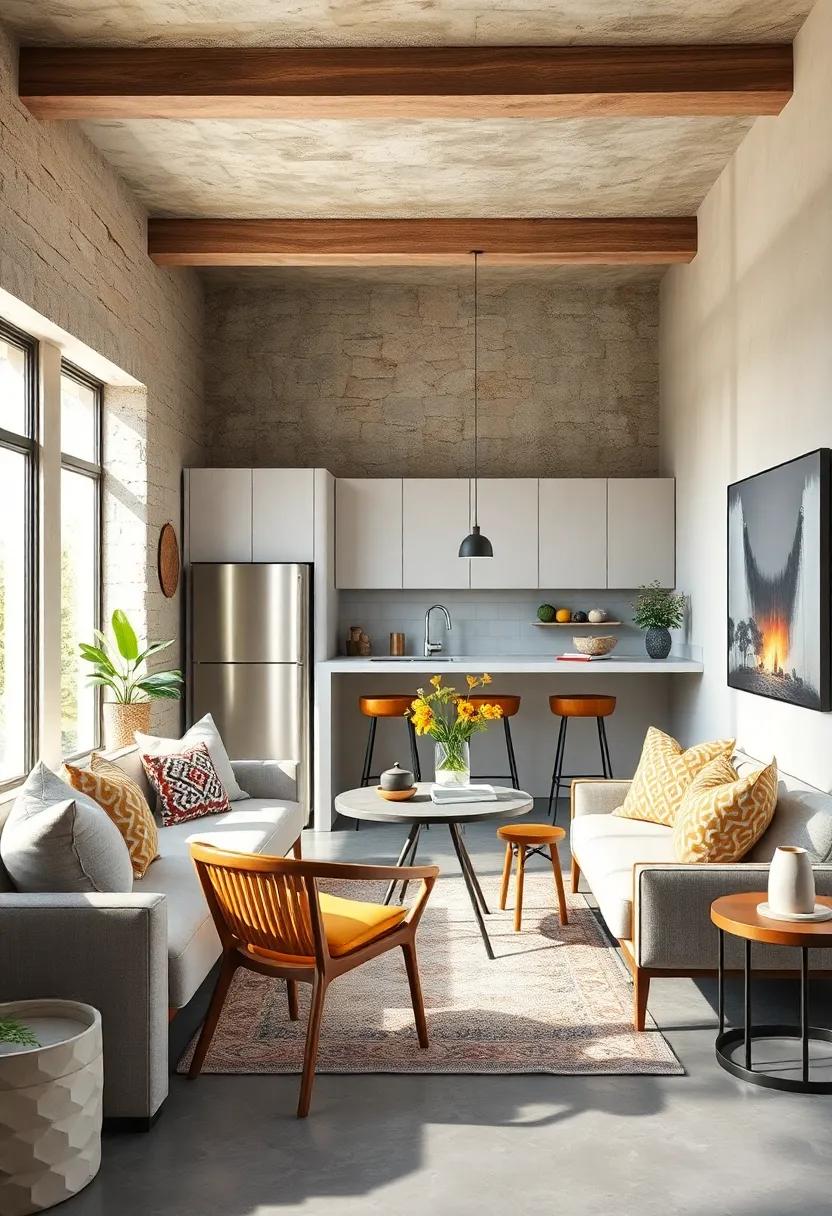 Utilize Multi-Functional Furniture: Opt for pieces that serve dual purposes, like an ottoman that doubles ⁢as storage or a dining table that ​expands for guests