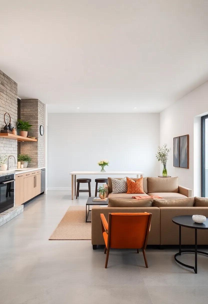 Opt for Low Furniture: Select sofas and chairs that sit lower⁣ to the ground, allowing for unobstructed sightlines and an open feel