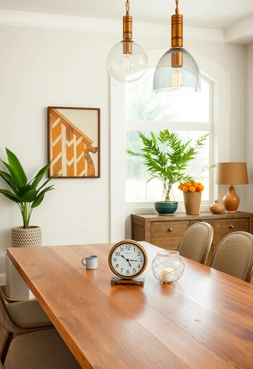 Stylish Table⁢ Clock: Look⁣ for a vintage clock that‍ fits your decor theme, providing both functionality and a decorative statement