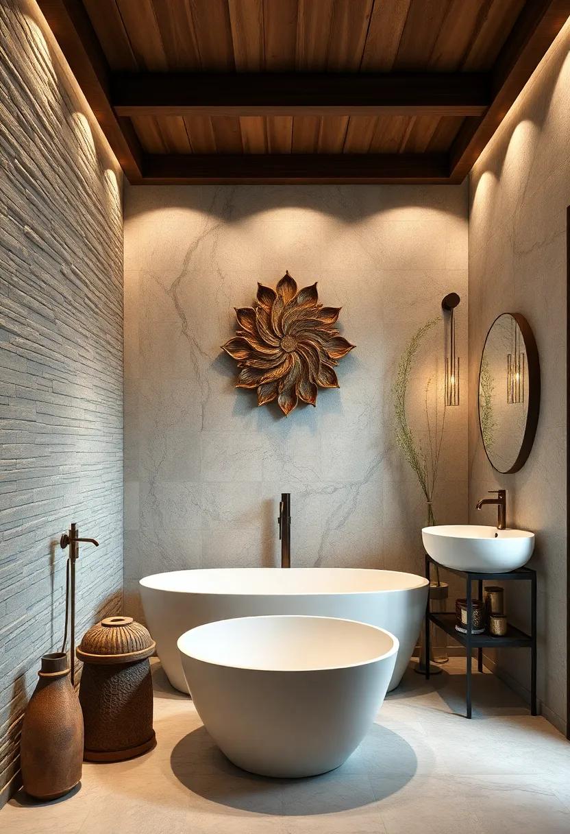 Artistic Installations: Incorporate sculptural‌ elements on your ⁢walls that⁢ blend traditional artistry with modern design ⁢innovations