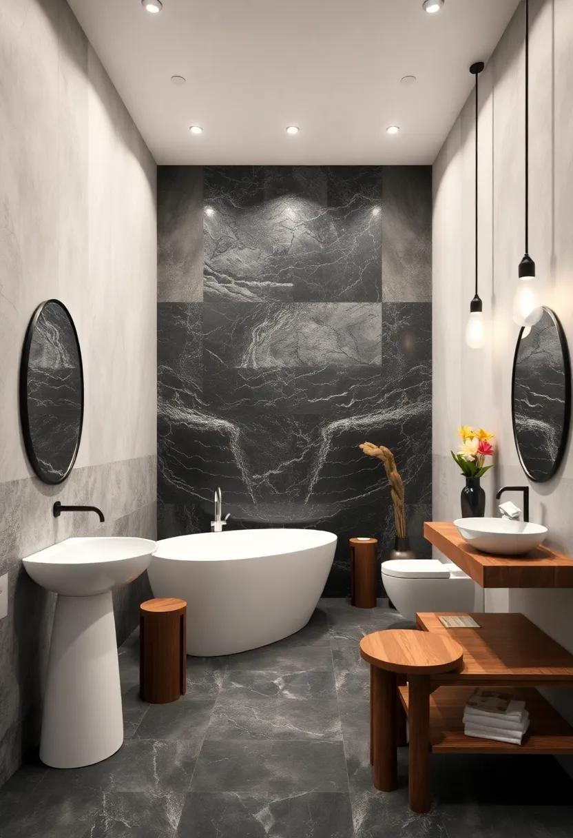 Monochrome​ Palette: ‍Employ a monochrome palette that combines classic ⁣black and ⁣white⁣ with stunning⁤ modern textures for ⁤a clean look