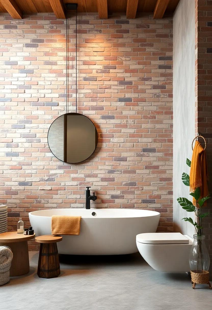 Industrial Elegance: ‍Blend exposed brick walls with minimalist ⁢fixtures for a ‌chic,⁤ urban vibe that pays ⁢homage to traditional ‍craftsmanship
