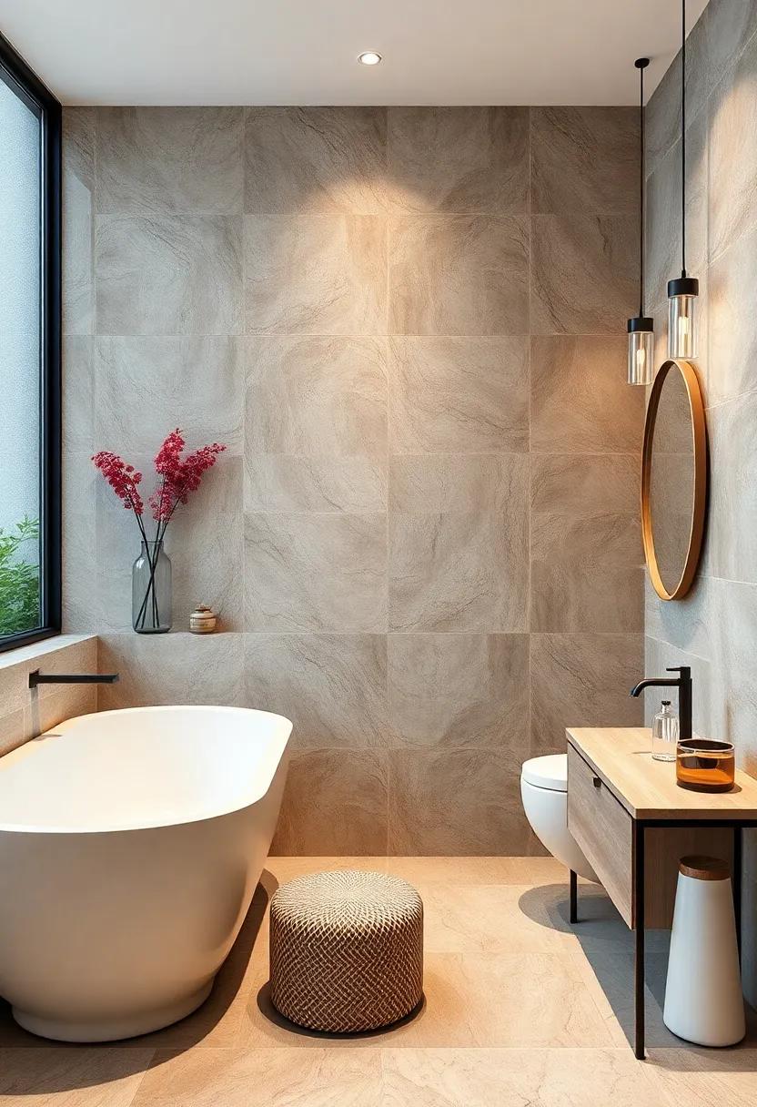 Curved‍ Edges: Incorporate rounded edges in modern fixtures, juxtaposed with traditional sharp tile ⁢designs for added visual intrigue