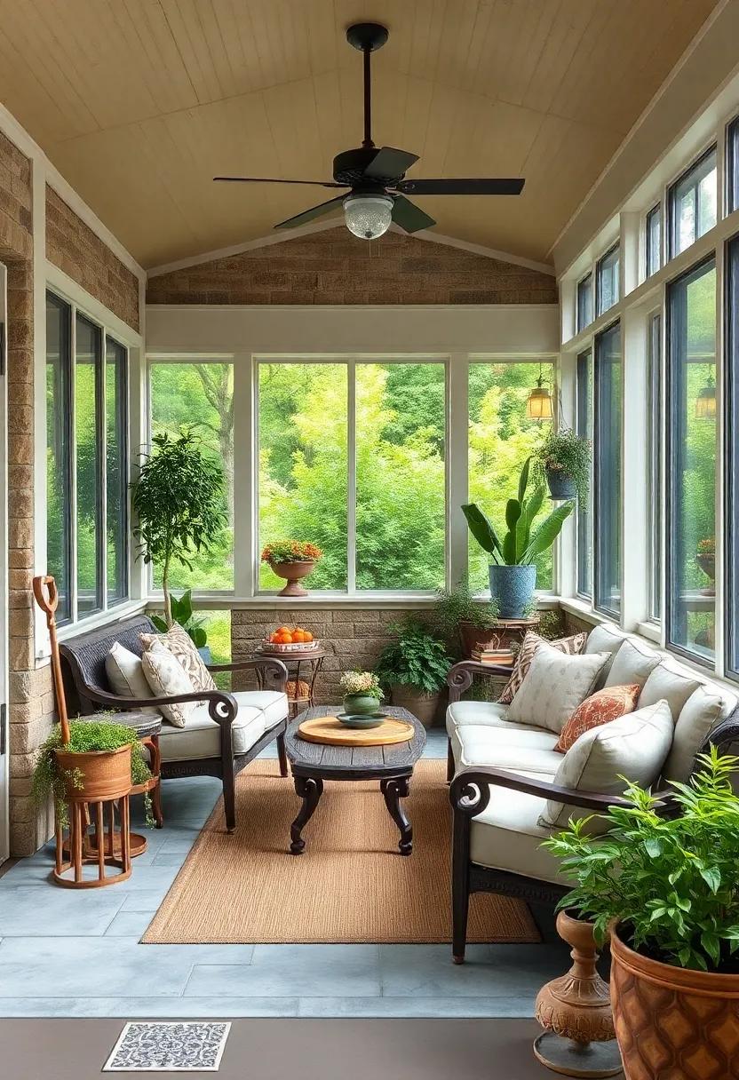 Vintage Lighting: Incorporate ‌antique light ​fixtures or‌ string lights to​ create⁢ a warm ambiance for evening⁣ relaxation or entertaining ​guests