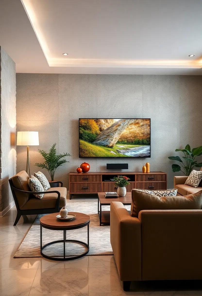 Add a ⁤Vintage‌ Touch: Incorporate antique furniture ⁤or decor elements that pair beautifully with your modern TV for an⁤ eclectic‌ blend