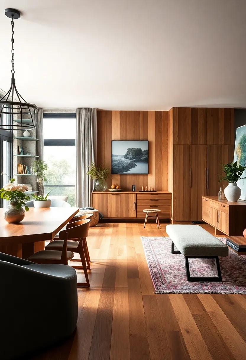 Eclectic Mix: Combine different ⁢types of wood finishes for a⁣ unique,‌ collected-over-time look ‌that sparks conversation