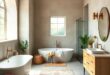 29 Charming Farmhouse Bathroom Rugs to Elevate Your Rustic Retreat