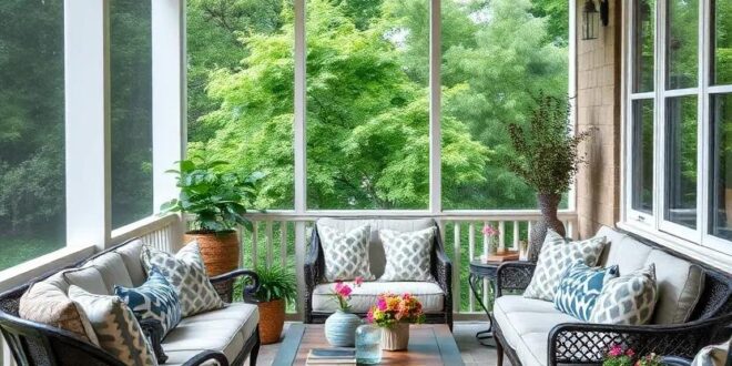 29 Charming Vintage Accents to Elevate Your Screened Porch Experience